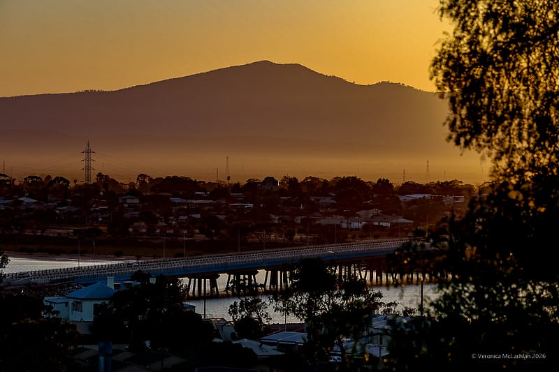 Summertime sunrise, Port Augusta, photograph 1 of 3